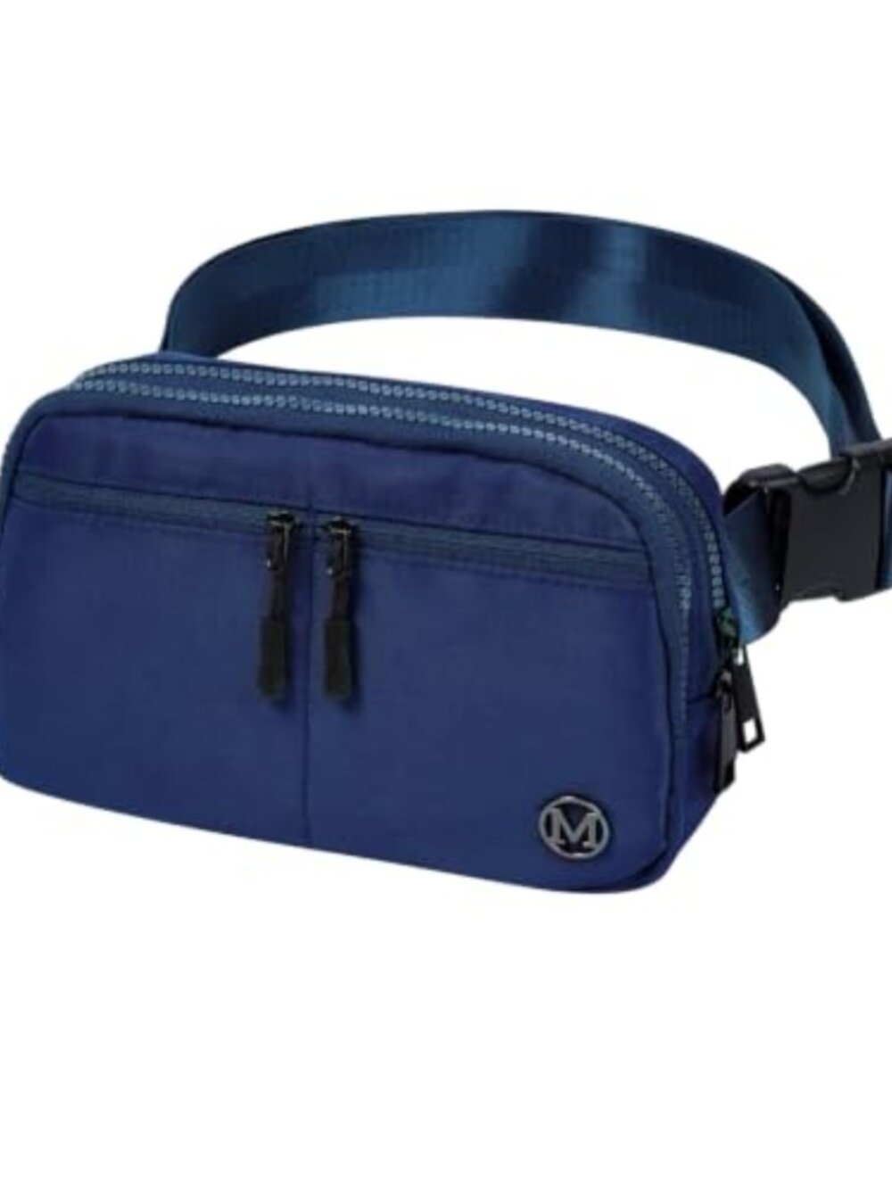 2L Fanny Pack Belt Bag Water Resistant Nylon Waist Bag Crossbody Hiking Travel
